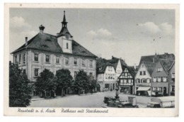 Neustadt An Der Aisch. Rathaus Mit Storchennest (9275) - Bad Windsheim