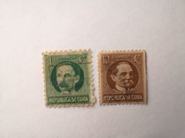 CUBA..1925/45. 48C Et 53C. Non Dentelé Sur Un Coté. - Used Stamps