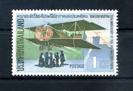 1969 TAILANDIA Thailande N.535 MNH ** 1b 50° Anniversario Posta Aerea - Thaïlande