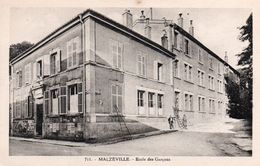 MALZEVILLE - ECOLE DES GARCONS - Maxeville