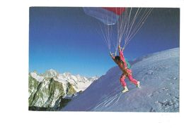 Cpm - Le Parapente - Parachute - JF CAUSSE / Ski Slide - PP 9 - 1989 - Parachutisme