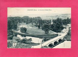 27 Eure, ACQUIGNY, Le Pont De La Rivière D'Eure, Animée, 1931, (Desaix) - Acquigny