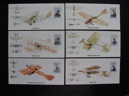 B). TB Série B.F. Souvenirs N° 49/54: Les Pionniers De L'aviation, Sans Encarts, Neufs XX. - Blocs Souvenir