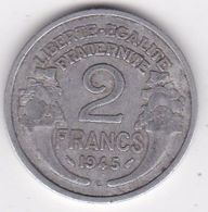 2 Francs Morlon 1945 C Castelsarrasin, Gadoury 538a, En Aluminium - 2 Francs