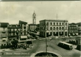 PESCARA - PIAZZALE STAZIONE CENTRALE - EDIZIONE DOMENICO COSTANTINI - SPEDITA 1955 (BG4102) - Pescara