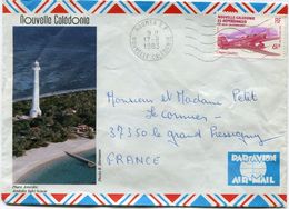 NOUVELLE-CALEDONIE LETTRE PAR AVION DEPART NOUMEA 17-8-1983 NOUVELLE-CALEDONIE POUR LA FRANCE - Storia Postale