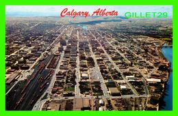 CALGARY, ALBERTA - VIEW OF THE CITY BY AIR - UNITED NEWS - - Calgary