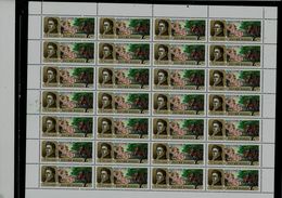 RUSSIA 1992 FORSCHUNGSREISEN SET OF 3 FULL SHEET MI No 248-50 MNH VF!! - Fogli Completi