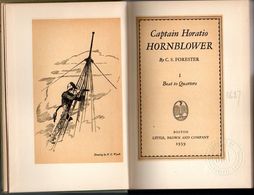Captain Horatio -Hornblower By C.S.Foreter Beat To Quartiers - Little Brown And Compagny 1939 - Otros & Sin Clasificación