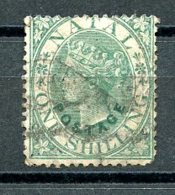 Natal, 1870, 1 Sh. Green, Green Postage Overprint, Used, Michel 23a - Natal (1857-1909)
