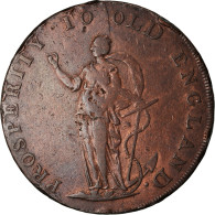 Monnaie, Grande-Bretagne, Norfolk, Halfpenny Token, Norwich, TB+, Cuivre - Altri & Non Classificati