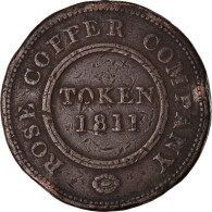 Monnaie, Grande-Bretagne, Birmingham And Swansea, Penny Token, 1811, Birmingham - Other & Unclassified