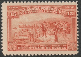 Canada 1908 Sc 102 Mi 90 Yt 91 MNH** Minor Gum Creases - Ungebraucht