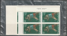 Canada Sc 666 Complete Plate Block Set MNH - Blocs-feuillets