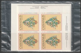 Canada Sc 901 Complete Plate Block Set MNH - Blocs-feuillets