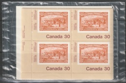 Canada Sc 910 Complete Plate Block Set MNH - Blocs-feuillets