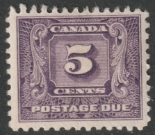 Canada Sc J9 Postage Due MH - Port Dû (Taxe)