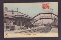 CPA Hauts De Seine 92 Puteaux Circulé La Gare - Puteaux