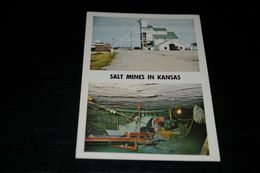 16077-              SALT MINES IN CENTRAL KANSAS - Andere & Zonder Classificatie