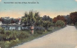 United States PPC Harrock Hall, Near Isle Of Hope, Savannah, Georgia M. Kirby & Co. SAVANNAH 1912 (2 Scans) - Savannah
