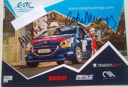 Catie Munnings ( European Rally Championship 2018) - Autografi