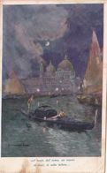 C. MONESTIER - ILLUSTRATORE  /  Venezia _  Cartolina Romantica _ Viaggiata 1924 - Monestier, C.