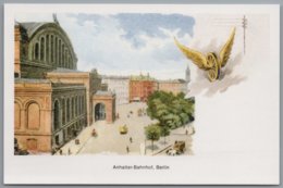 Berlin Kreuzberg - Anhalter Bahnhof   Nachdruck Einer Litho - Kreuzberg