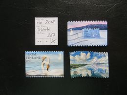 2018  " 3 Werte "  Gestempelt,  LOT 267 - Used Stamps
