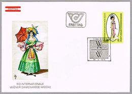 50 SEMANA INTERNACIONAL DE LA MODA - International Fashion Week. FDC Wien 1979 - Textile