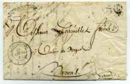 T14 ROQUEFORT + Boite Rurale D Identifiée De Saint Martin / Dept 40 Landes / 1842 - 1801-1848: Precursors XIX