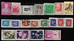 TAIWAN 1953..1958 CANCELLED - Used Stamps