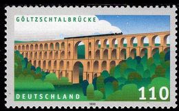 Germany - 1999 - Goltzschtal Bridge - Mint Stamp - Ungebraucht