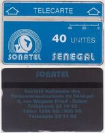 318/ Senegal; P2. Logo; CP 905A - Sénégal