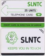 326/ Sierra Leone; Test Card, T5. Logo SLNTC, 25 Ut. (cat. Price 450 US$) - Sierra Leone