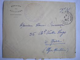 ALGERIE - Enveloppe Expédiée Du 2ème Régiment De Tirailleurs Algériens De Mostaganem En FM Le 18/05/1942 - Lettres & Documents