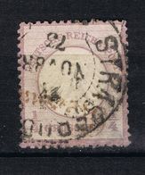 D3 - Allemagne - YT 1 - 1/4g Violet - Oblitéré De Strasbourg En 1873 - Aminci - Oblitérés