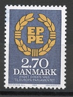 Danemark - Dänemark - Denmark 1984 Y&T N°807 - Michel N°804 *** - 2,70k élection Européenne - Nuovi