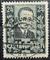 AUSTRIA 1934/35 - Canceled - ANK 589 - 24g - Dollfuss Trauermarke - Oblitérés
