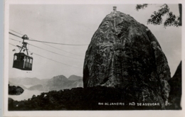 BRASIL - RIO DE JANEIRO , T.P. CIRCULADA , PAN DE AZÚCAR , TELEFÉRICO - Rio De Janeiro