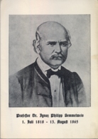 AUSTRIA  T.P. NO CIRCULADA ,  DR. IGNAZ PHILIPP SEMMELWEIS , MEDICINA , SALUD , HEALTH , SCIENCE - Santé