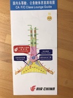 AIR CHINA CA F/C Class Lounge Guide - Beijing Capital Airport - Boeken