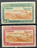 BRASIL 1946 - MLH - Sc# 647, 648 - Nuevos