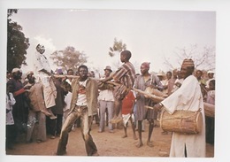 Afrique : Burkina Faso, Danse Traditionnelle (les Dents Rient Les Yeux Pleurent) Cp Vierge - Burkina Faso