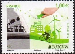 France N° 5046 ** CEPT - Europa 2016 « Think Green » - Ungebraucht