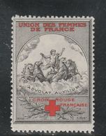 VIGNETTE -  UNION DES FEMMES DE FRANCE - NEUF* - MH - Red Cross