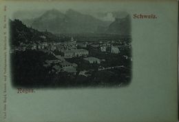 Suisse (SG) Ragaz (Mondschein Karte) Ca 1900 - Sonstige & Ohne Zuordnung