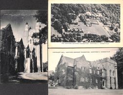 The Hartford Seminary Foundation - Lot Of 3 Postcards (+ Stamps...) - Hartford