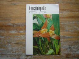 L'ORCHIDOPHILE Troiziéme Année  BULLETIN N° 50 FEVRIER 1982 - Jardinería