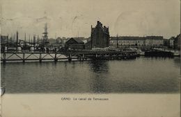 Gand - Gent // Le Canal De Terneuzen 1913 Keepje - Gent