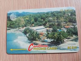 ST LUCIA    $ 10  CABLE & WIRELESS  STL-9A  9CSLA    Fine Used Card ** 2393** - St. Lucia